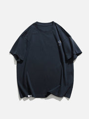 T-Shirt mit Alphabet-Print