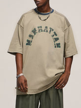 T-Shirt mit Alphabet-Print