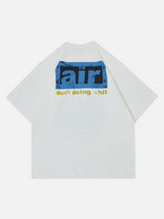 T-shirt imprimé personnage de dessin animé américain