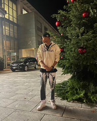 Jean brodé American Heavy Industry Ink Splash -1403