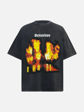 T-shirt hip-hop américain en feu