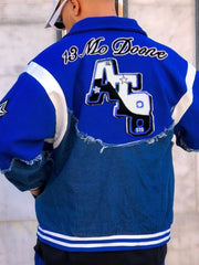 Veste de baseball en denim American High Street - 1445