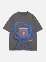 T-shirt à manches courtes American High Street