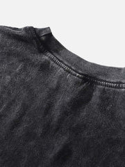 T-shirt imprimé hip-hop américain pour femme