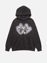 Sweat à capuche brodé American Niche