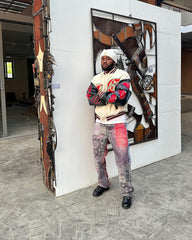 Veste de baseball américaine en cuir PU avec broderie alphabet et manches en patchwork-1819