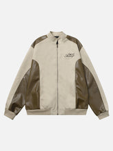 Amerikanische Retro High-End Patchworkjacke