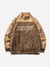 Veste patchwork à carreaux vintage américaine - 1853