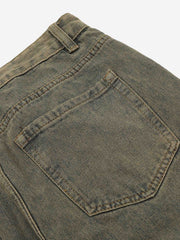 Jean imprimé lettres American Vintage - 1722