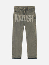 Jeans mit Buchstaben-Print von American Vintage – 1722
