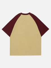 American Vintage Portrait Painting T-shirt