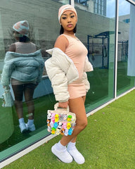 Puppenhandtasche "Tierwelt"