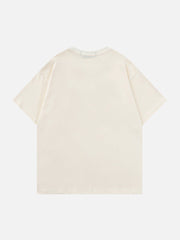 Animated Chick Embroidery Tee