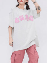 Applique Embroidery Letter Tee