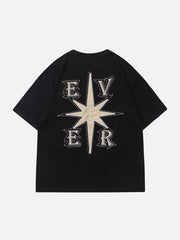 Applique embroidery Star Tee