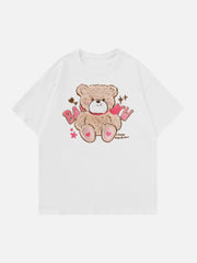 T-shirt brodé ours