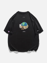 Bear Gift Earth Print Tee