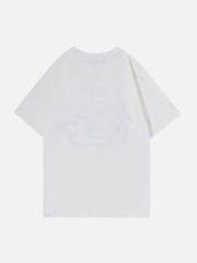 Bear Graphic Flocking Tee