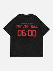 T-Shirt mit Bomb Countdown-Print