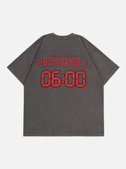 T-Shirt mit Bomb Countdown-Print