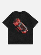 T-Shirt mit Bomb Countdown-Print