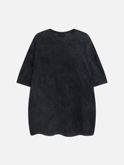 T-Shirt mit „Broken Moth“-Stern-Print