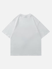 T-Shirt mit Broken Star-Print