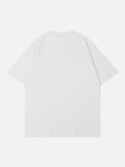 T-Shirt mit Hasenpuppen-Print