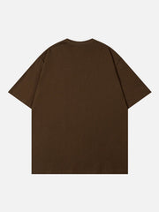T-Shirt mit Hasenpuppen-Print