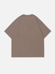 T-Shirt mit Schmetterlingsstickerei