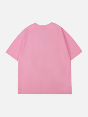 T-Shirt mit Schmetterlings-Grafik
