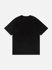 T-Shirt mit Schmetterlings-Print
