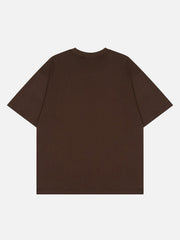 T-Shirt mit Schmetterlings-Print