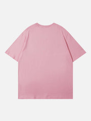 T-Shirt mit Schmetterlings-Print