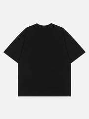 T-Shirt mit Schmetterlings-Print