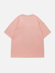T-Shirt mit Schmetterlings-Print