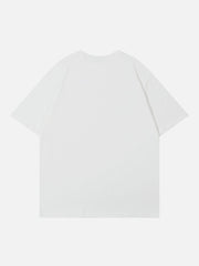 T-Shirt mit Schmetterlings-Print