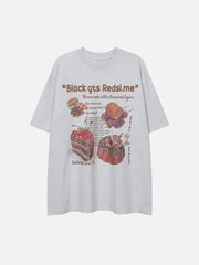 Cakes Print Cotton Tee