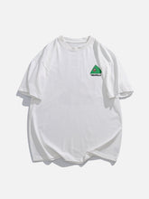 Camping Print Flame Elements Tee