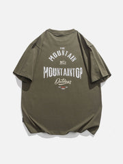 T-Shirt mit Camping-Print