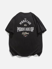 T-Shirt mit Camping-Print