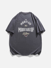 T-Shirt mit Camping-Print