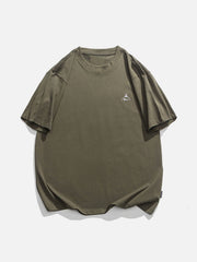 T-Shirt mit Camping-Print