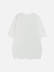 Cartoon Cat Print Tee