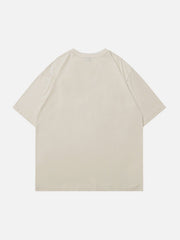 Cartoon Character Print Tee