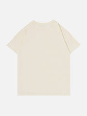 Cartoon-Ente-Patchwork-T-Shirt