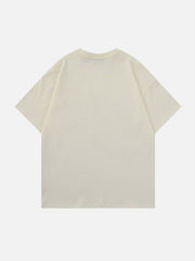 T-Shirt mit Cartoon-Geister-Print