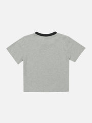 T-Shirt mit Katzen- und Stern-Print