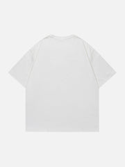 T-Shirt mit Katzen-Print