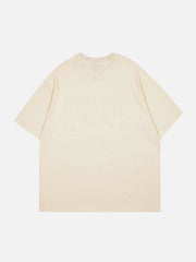 T-Shirt mit Katzen-Print